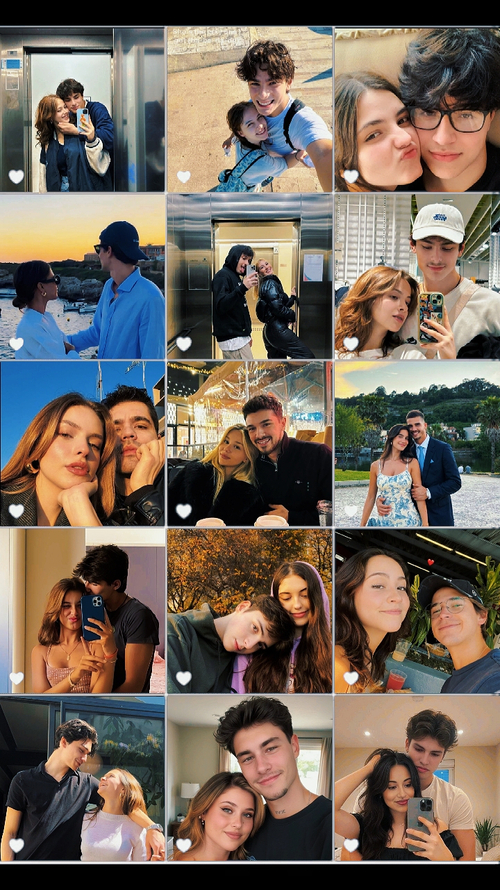 Collage de pareja