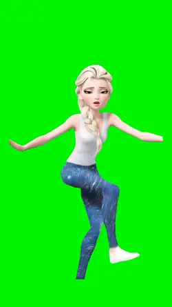 Elsa Dance Trend