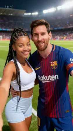 SELFIE WITH MESSI