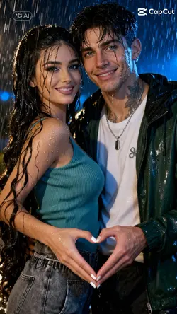 ensaio casal IA