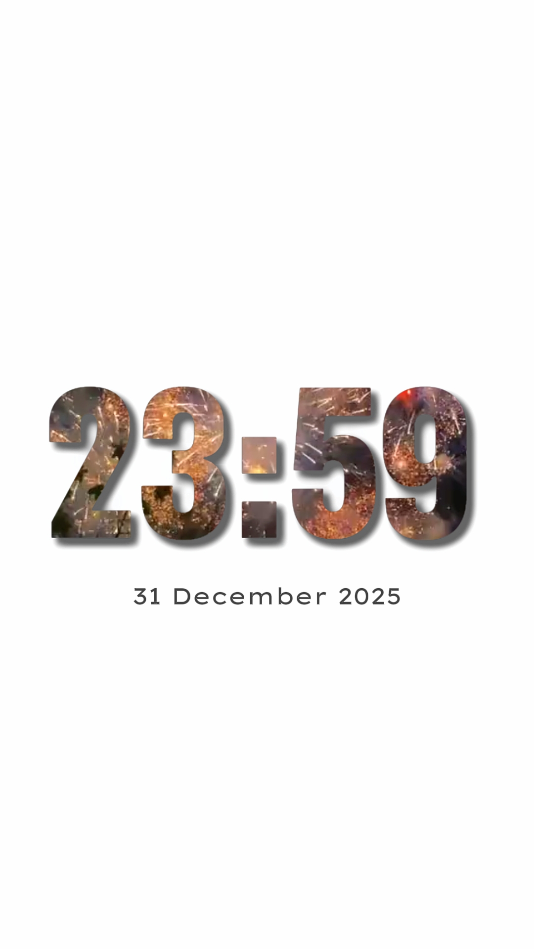 Clock End 2025
