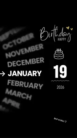 hbd 19 january 2026