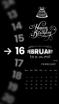 16 FEB BIRTHDAY