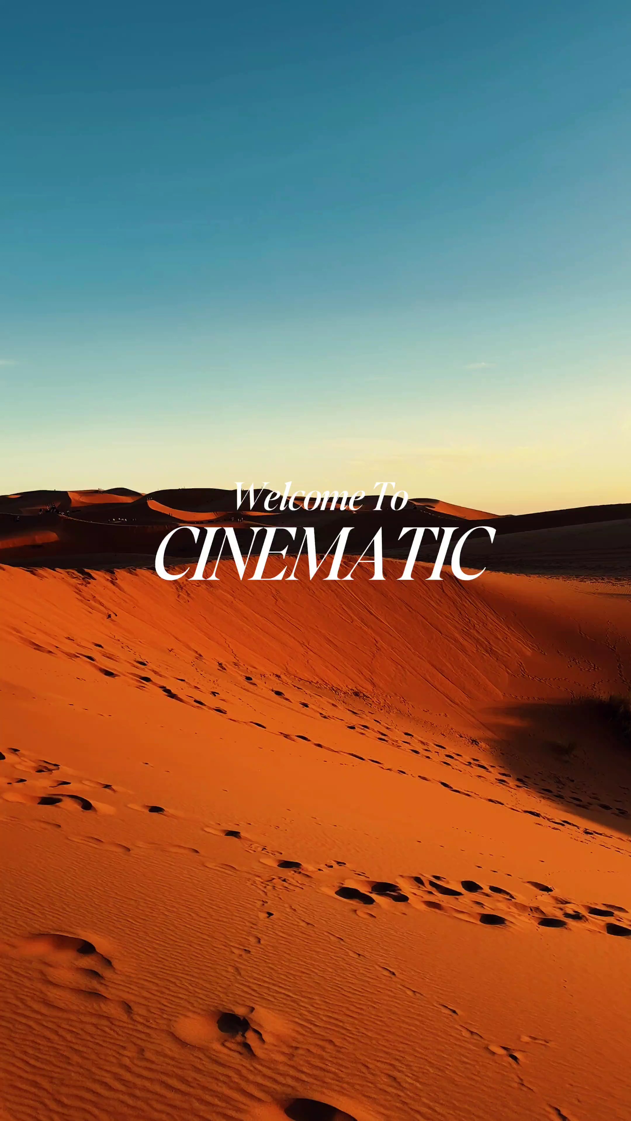WELCOME TO CINEMATIC