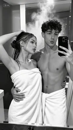 Selfie im Badezimmer