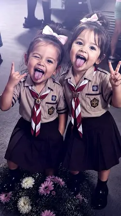 cewe berdua pramuka