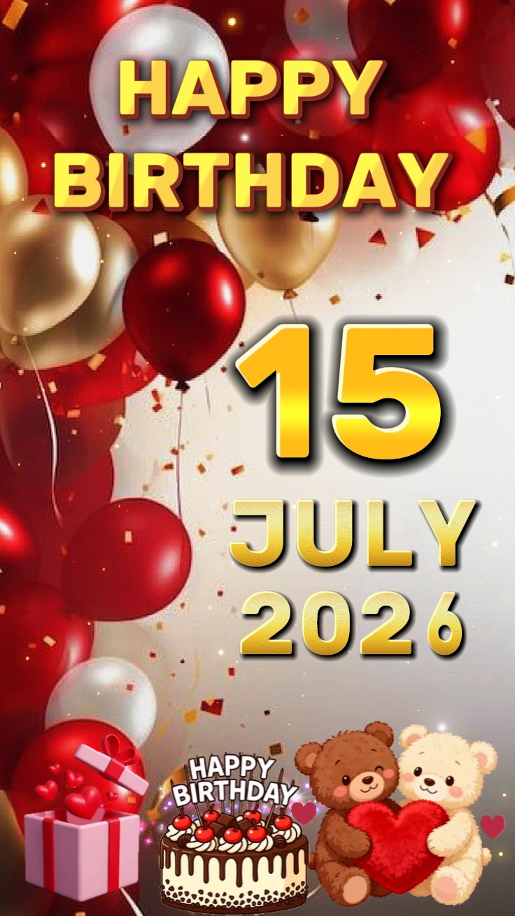 Ulang tahun 15 Juli 