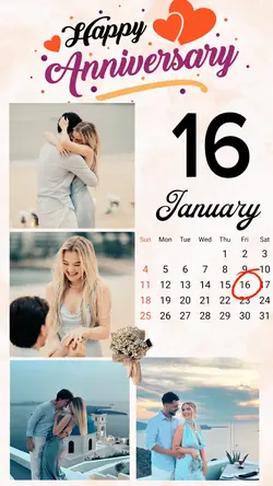Anniversary 16 Jan 