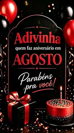 Aniversário agosto