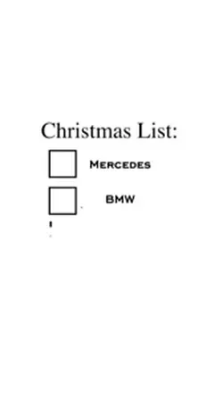 Christmas List