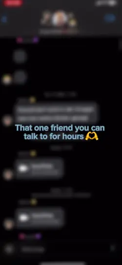 Chatting w bff 💕