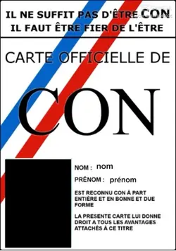 Carte officielle