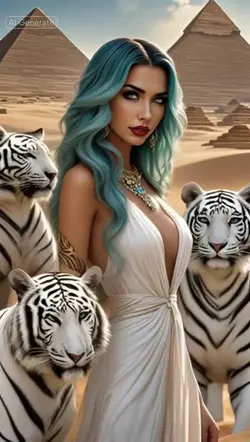 Egyptian White Tiger