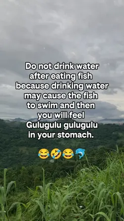 Do not drink water