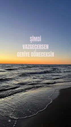 Geriye döneceksin