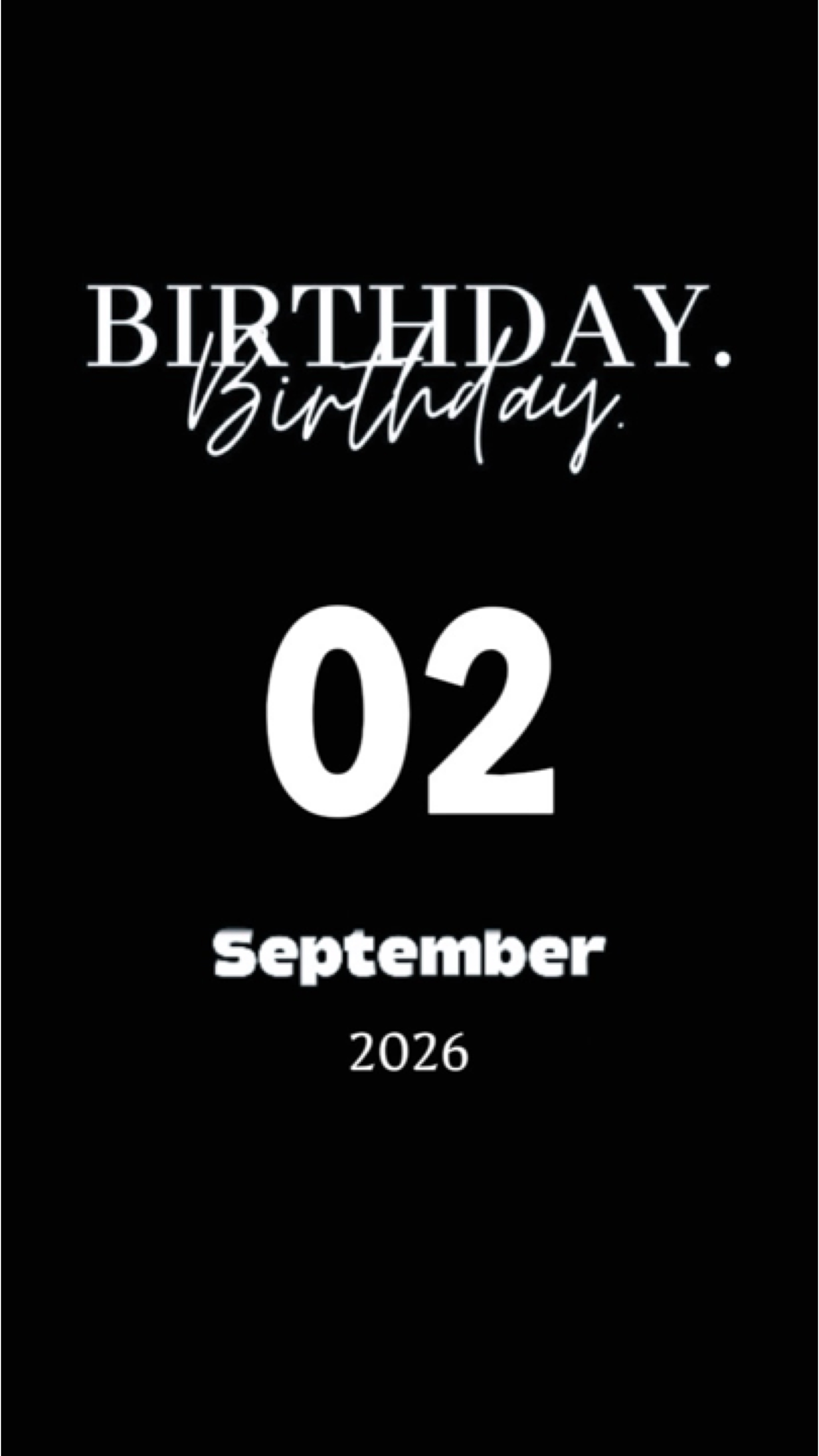ANNIVERSAIRE 02 SPTMBRE