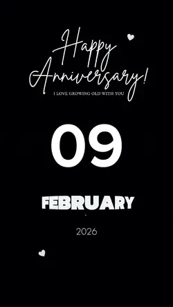 09 FEBRUARY ANNIVERS