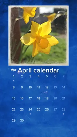 April calendar 