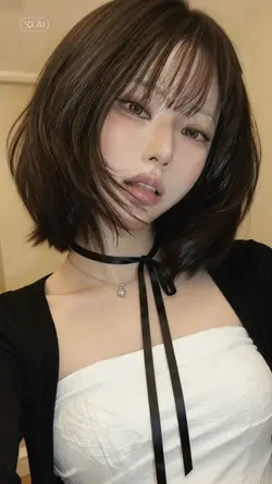 AI short hair