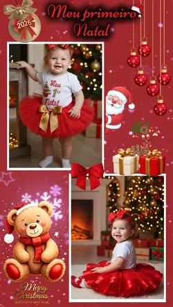 meu 1 natal 