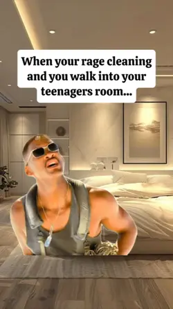 when ur ragecleaning