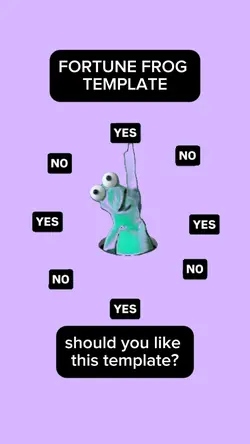 fortune frog templat