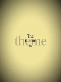 the theme is