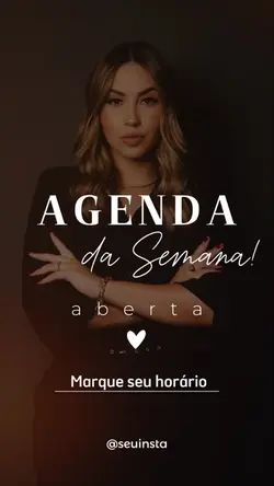 Agenda da semana