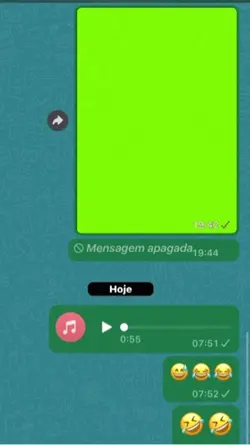 Ele não tem o perfil