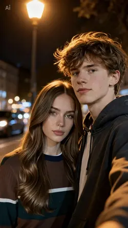 Couple collage AI 