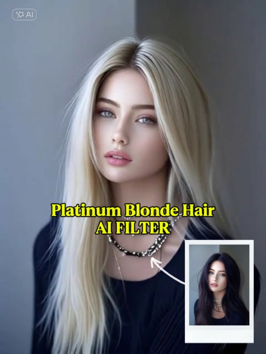 Rambut Pirang Platinum
