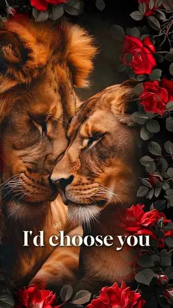 you are my choice.