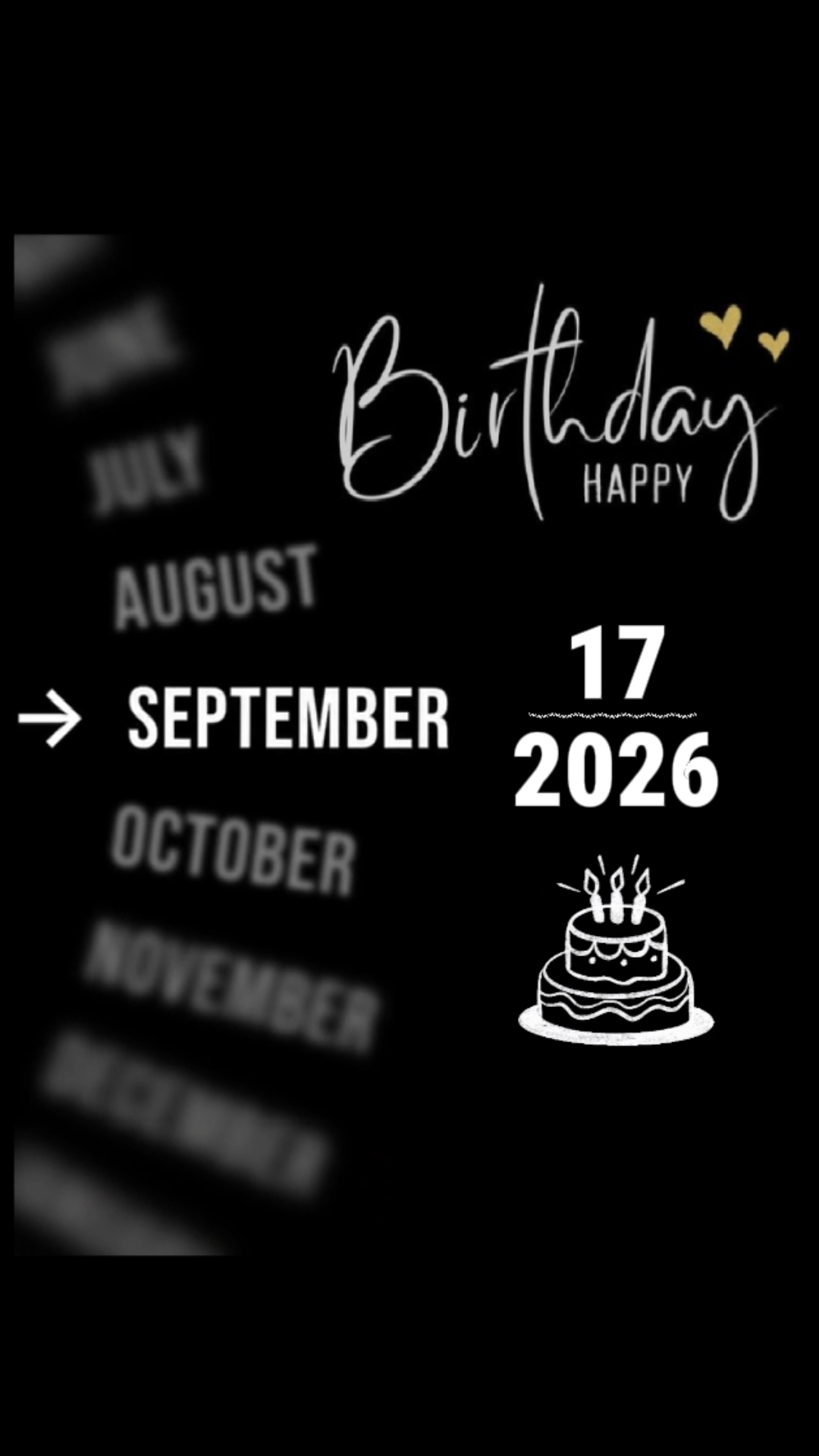BDAY 17 SEPTEMBER 
