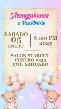 Revelacion de género