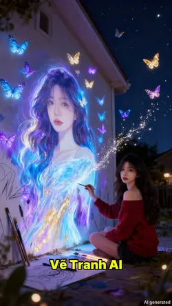 VẼ TRANH PHÁT SÁNG