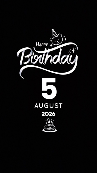 Hbd 5 august 2026