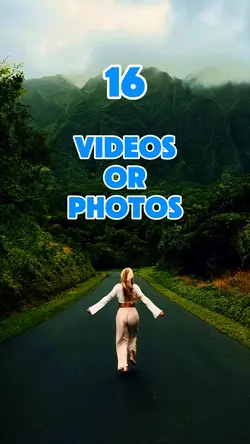 16 videos or photos 