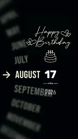 HBD 17 AUGUST