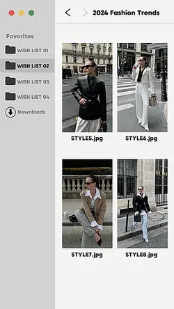 The style list