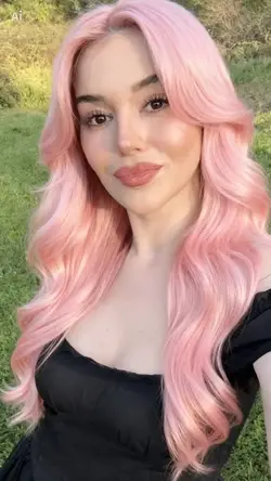 Cabelo rosa 