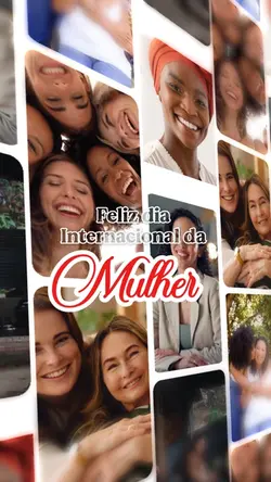 Feliz dia da Mulher 