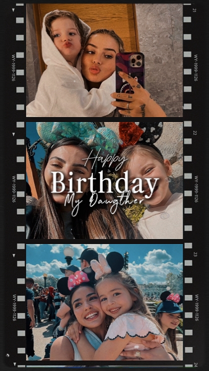Aniversário minha filha