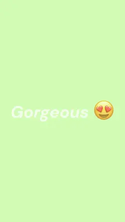 Gorgeous 😋
