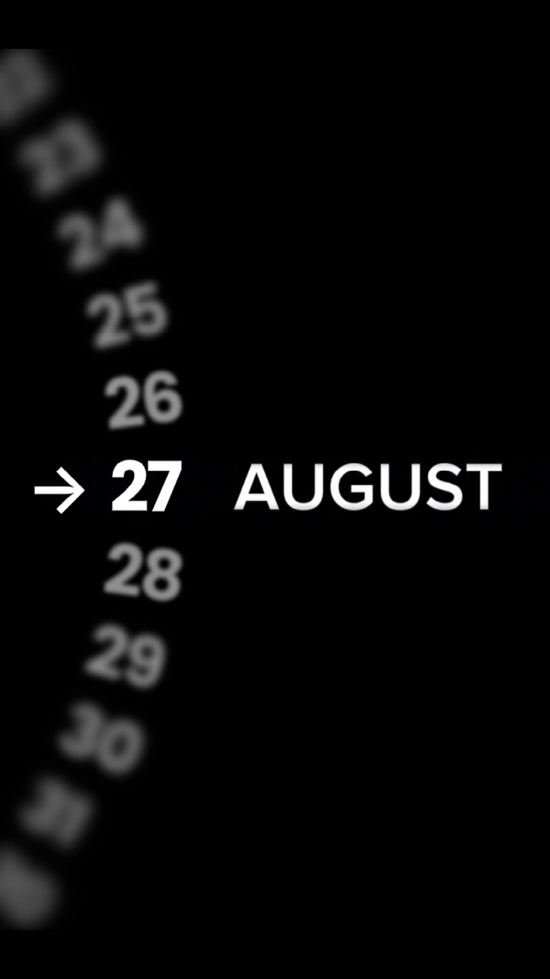 BIRTHDAY 27 AUGUST 