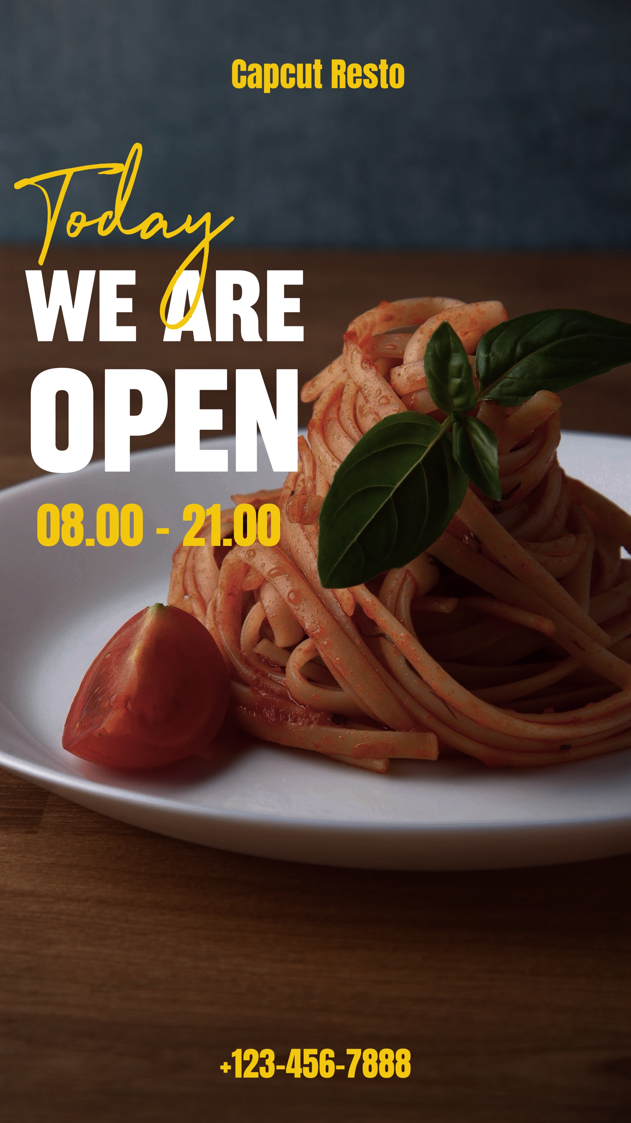We Are Open Now