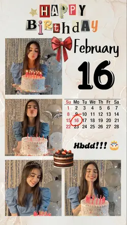 hbd 16 February