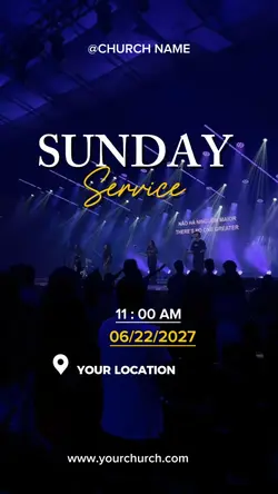 Sunday service 