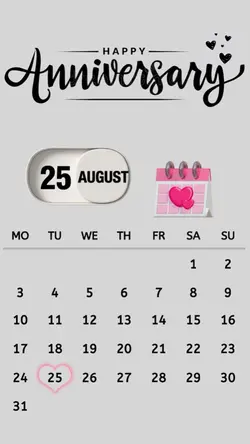 Anniversary 25August