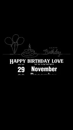 HBD 29 November