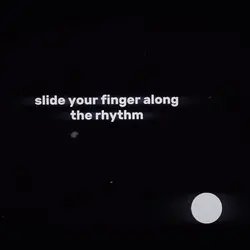 Slide your finger